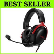 Cloud III Wired Gaming Headset - Spatial Audio, 53mm Drivers