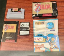 The Legend of Zelda: A Link to The Past - Super Nintendo SNES Game CIB