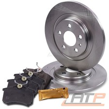 BREMSSCHEIBEN VOLL Ø272 + BELÄGE HINTEN FÜR CITROEN C8 FIAT ULYSSE PEUGEOT 807 