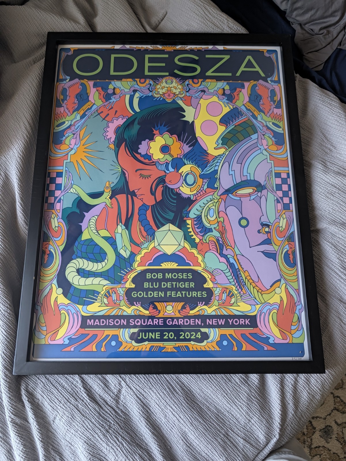 Holo Poster- Msg - Madison Square Garden 2024 -Limited Edition 25/300 Manhattan