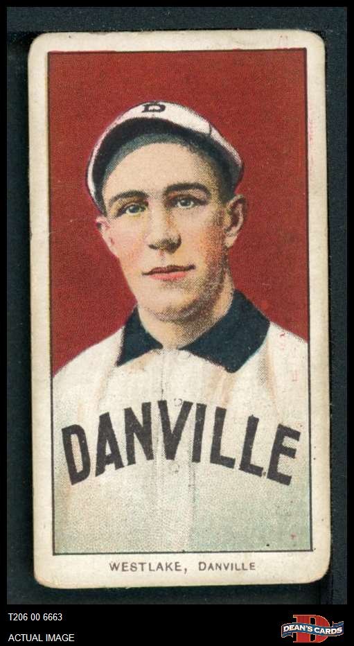1909 T206 James Westlake Virginia State League - Danville  1.5 - FAIR