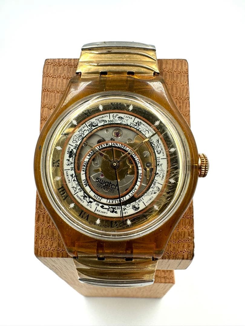 Swatch Automatic Watch Open Caseback Skeleton Swi… - image 1