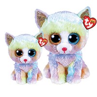 "Ty Beanie Boo's, \"Heather\", Katze, Unterschiedliche GrößEn."