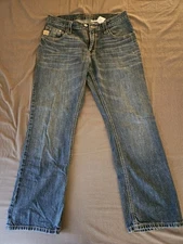Lot of 5 Jeans Different Brands 34x32 33x32 Cinch Blue Mountain Levi Guess