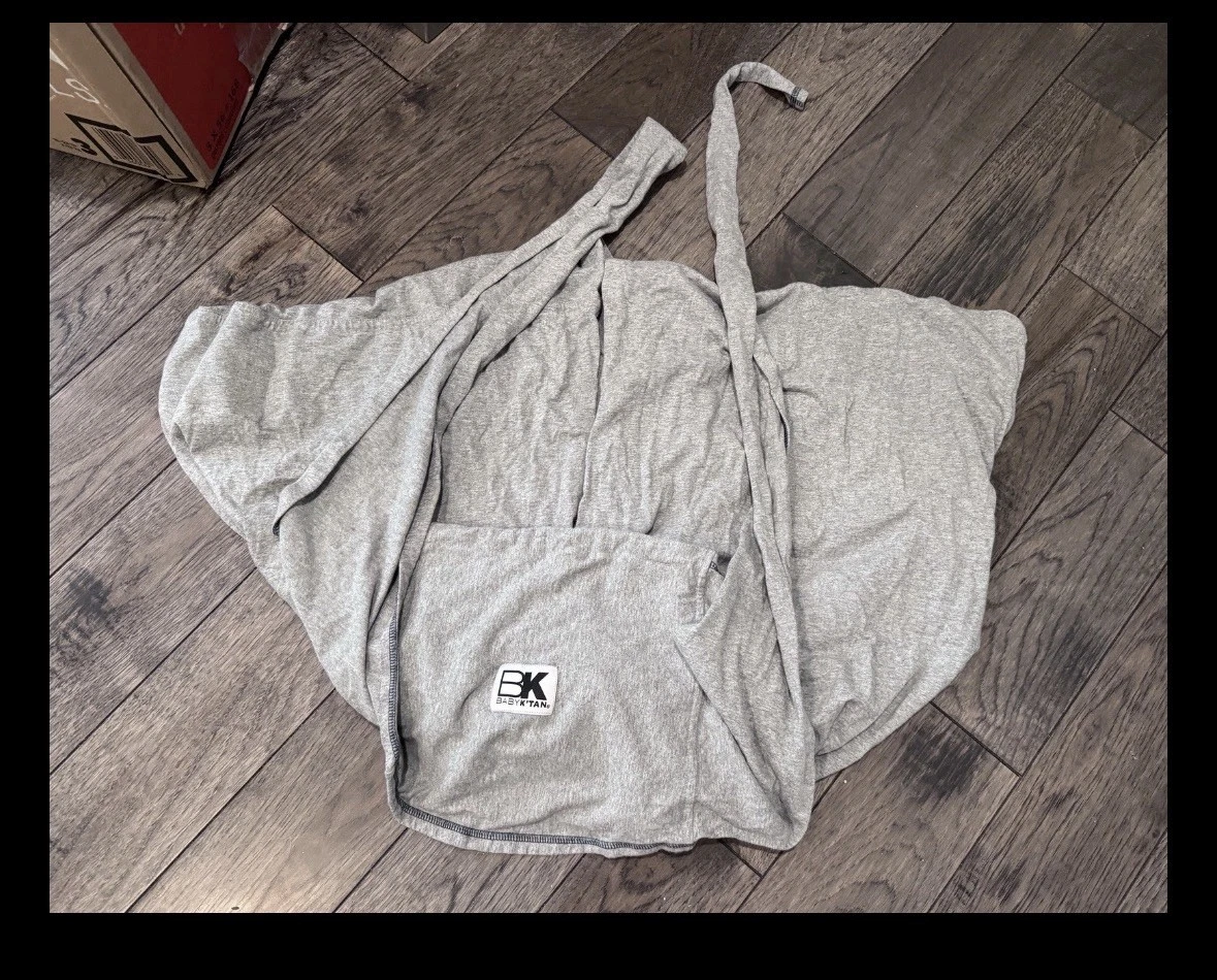 Baby K'tan Original Baby Wrap Gray EUC