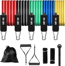 Exercise Bands, Resistance Bands for Working Out, Strength Training Home Gym US