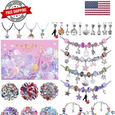 Charm Bracelet Making Kit, DIY Craft for Girls, Unicorn/Mermaid Crafts Gifts ...