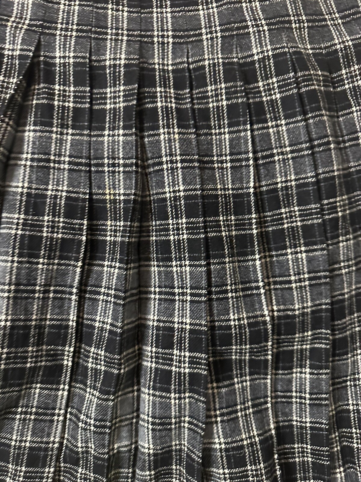 Pendleton Vnt Authentic Drummond Grey Tartan Skir… - image 2