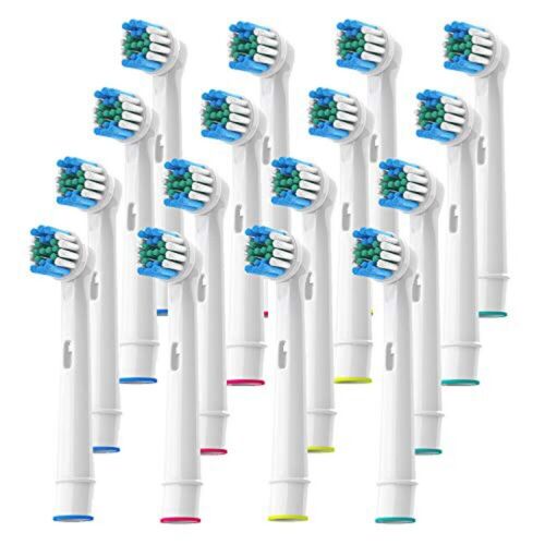 16 x COMPATIBLE Replacement Brush Heads for Oral B B'raun Electric Toothbrushes - Picture 1 of 3