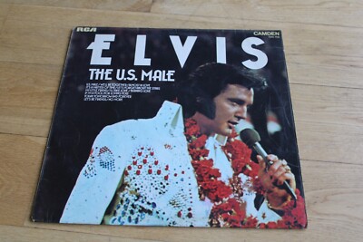 Elvis Presley - Elvis The U.S. Male - 12'' Vinyl Record - Camden CDS1150 - 1975