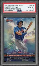 JARRED KELENIC 2018 Bowman's Best Power Producers PSA 10 GEM Mets Mariners c2c