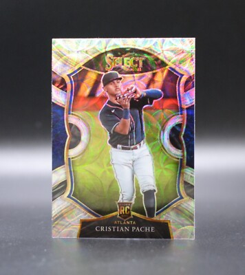 2021 Panini Select CRISTIAN PACHE Silver Scope Prizm Rookie Card #86 Orioles