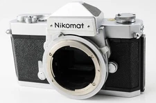Nikon Nikomat FTN 35mm SLR Film Camera Silver Body from Japan【AS-IS】