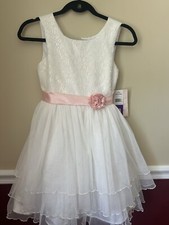 Girls Jona Michelle Dress Size 10 New With Tags