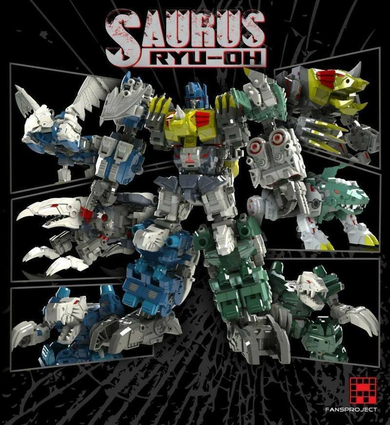 【本体のみ】fans project ダイノキング似 SAURUS RYU-OH Transformers Fansproject Saurus Ryu-Oh aka Dinoking | eBay