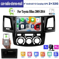 For Toyota Fortuner Hilux 2005-2014 Android 12 Carplay Car Stereo Radio Gps Nav For Toyota Fortuner Hilux 2005-2014 Android 12 Carplay Car Stereo Radio Gps Nav