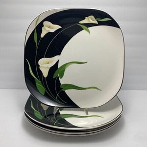 Sango Quadrille Black Lilies | eBay