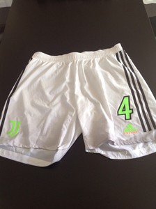 Juventus Palace Adidas Pantaloncini Shorts De Ligt Match Worn JuveGenoa 30/10/19 | eBay