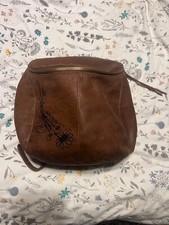Hobo River Backpack In Chestnut Brown With Beautiful Floral Design