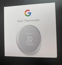 Google Nest Thermostat (GA01334-US) - Smart Thermostat for Home 7649/OB