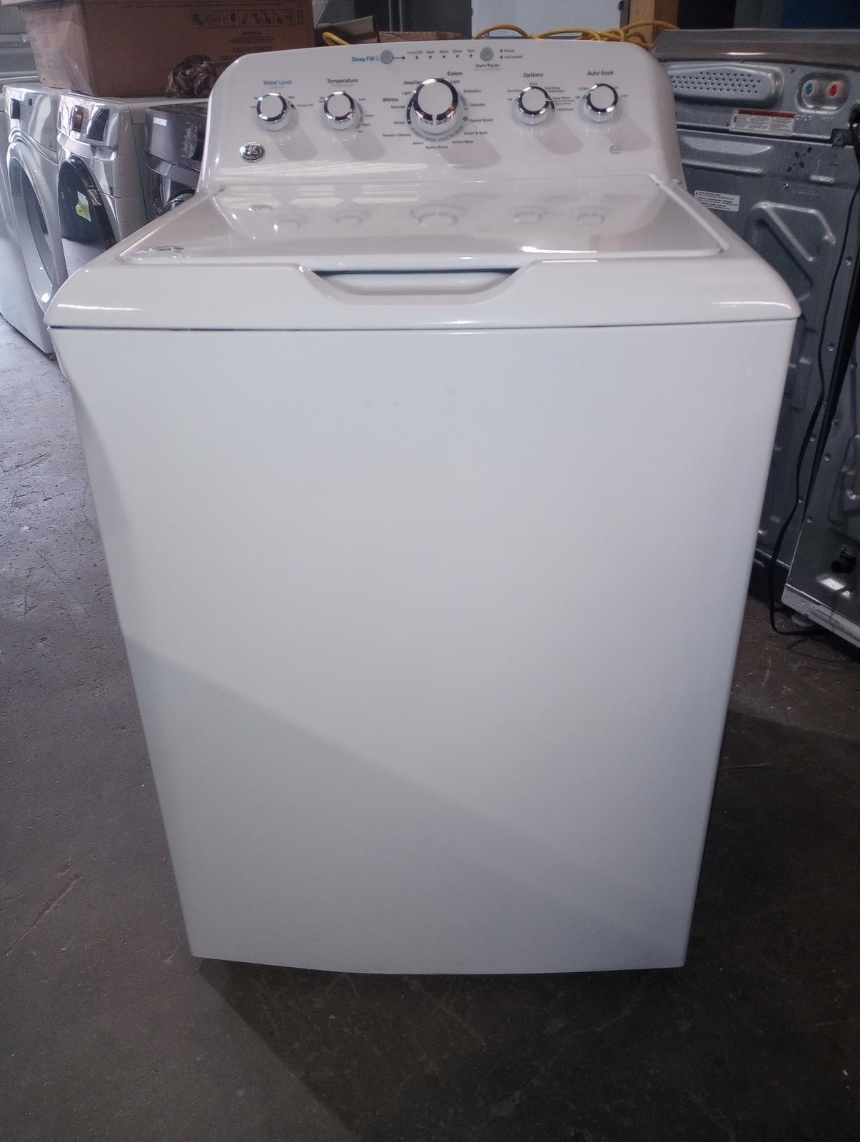GE GTW465ASNWW White Washing Machine for sale online eBay