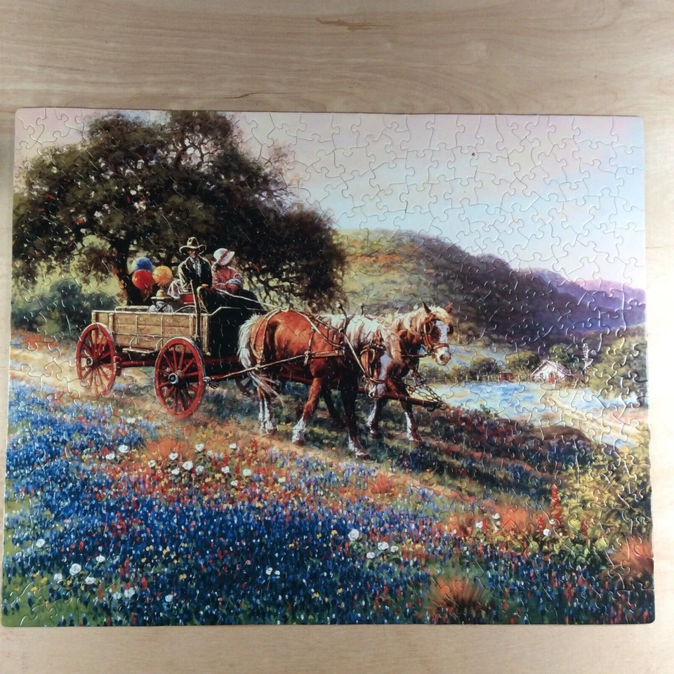 Bits And Pieces Through The Meadow 500 Piece Jigsaw Puzzle - Image 3 of 4