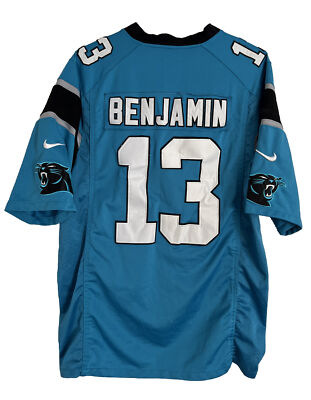Nike Carolina Panthers Teal Jersey Kelvin Benjamin #13 NFL Youth