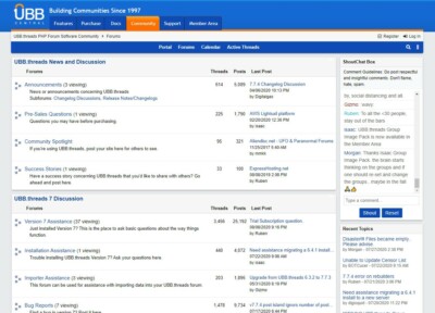 Software, PHP, Board, Community, UBB, The Ultimate Bulletin Board