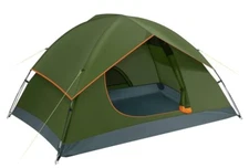 Clays Camping Tent 4 Person Family Tent Green NEW