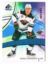 2020-21 SP Game-Used Rookie Blue Burst Parallel #180 Kirill Kaprizov 113/199 !!