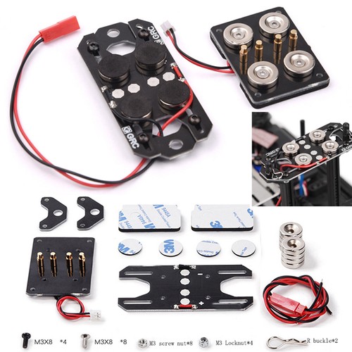 Magnetic Invisible Body Shell Post Mount Parts For 1/10 SCX10 D90 TRX-4 RC Car - Picture 8 of 8
