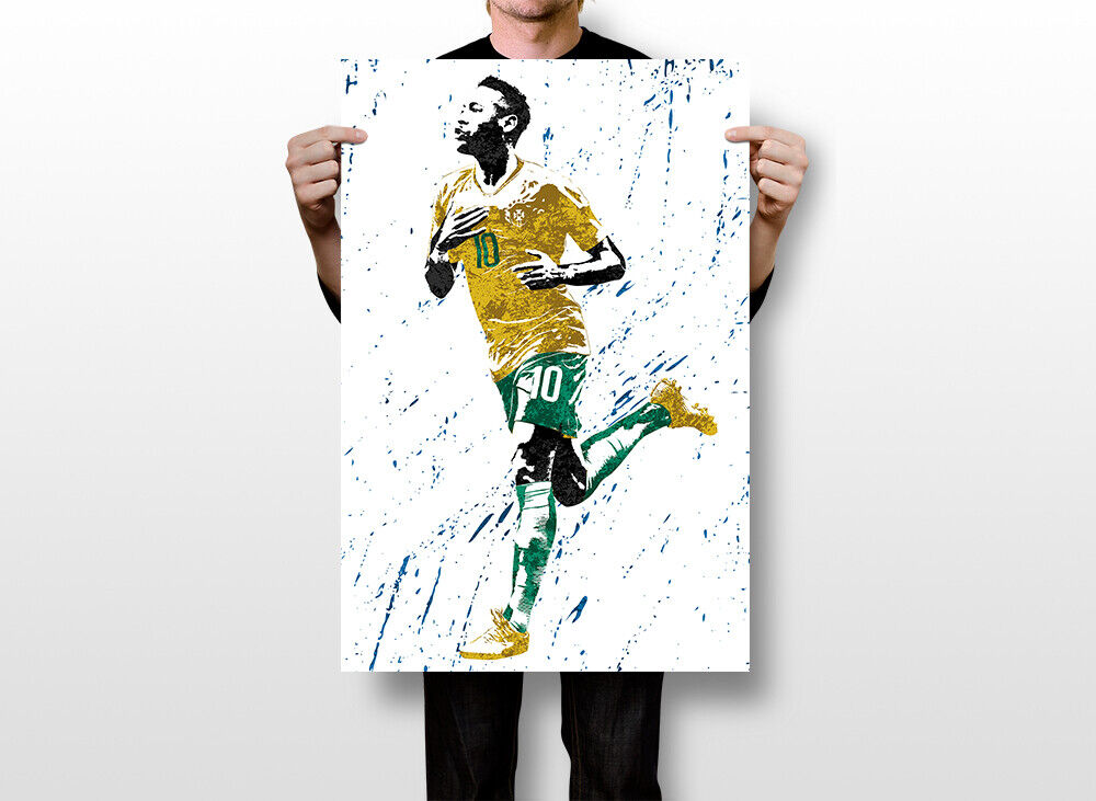  Neymar Brazil Legend Football Player Art Poster (30) Room  Aesthetic Tapestry Print Art Wall Painting Tapestries Gifts Modern Bedroom  Decor 40x60 : Home & Kitchen