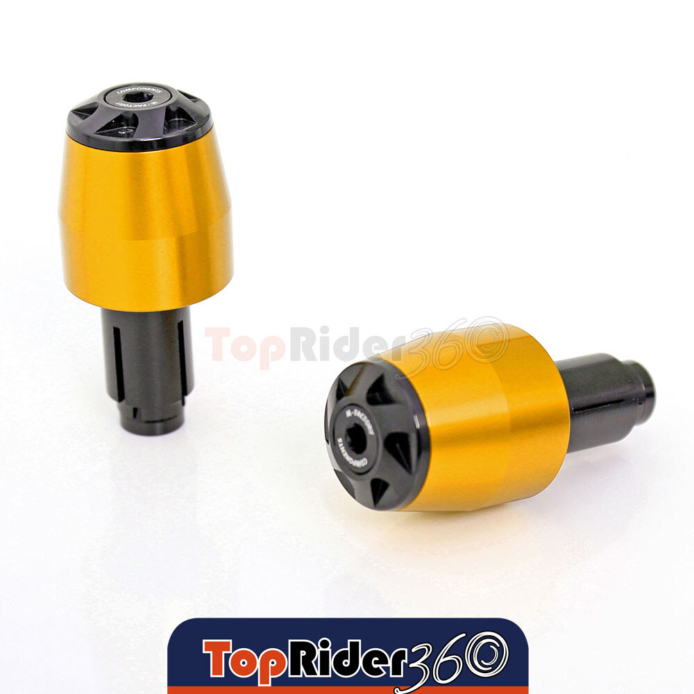 GOLD Handlebar Bar Ends BE2J For Kawasaki ZX-10R Ninja 06-14 GOLD Handlebar Bar Ends BE2J For Kawasaki ZX-10R Ninja 06-14