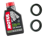 APRILIA LEONARDO 250 1999 2000 2001 KIT OLIO MOTUL 10W E PARAOLI FORCELLA ATHENA