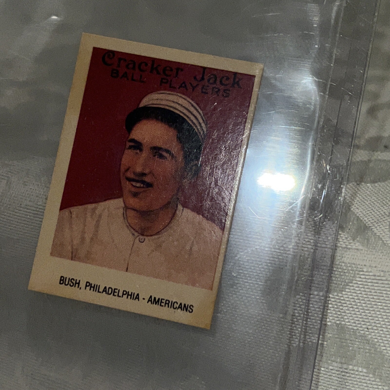 JOE BUSH 1993 Cracker Jack Reprints 1915 #166 NM-MT Athletics 24 of 24 ...