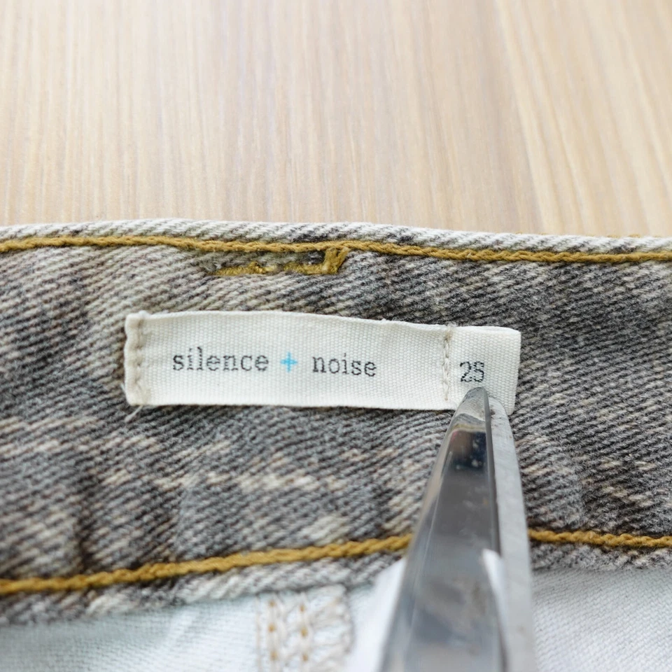 Snakeskin Jeans Womens 25 Brown Denim Skinny Twig Low Rise Python Slim Stretch - Image 3 of 4