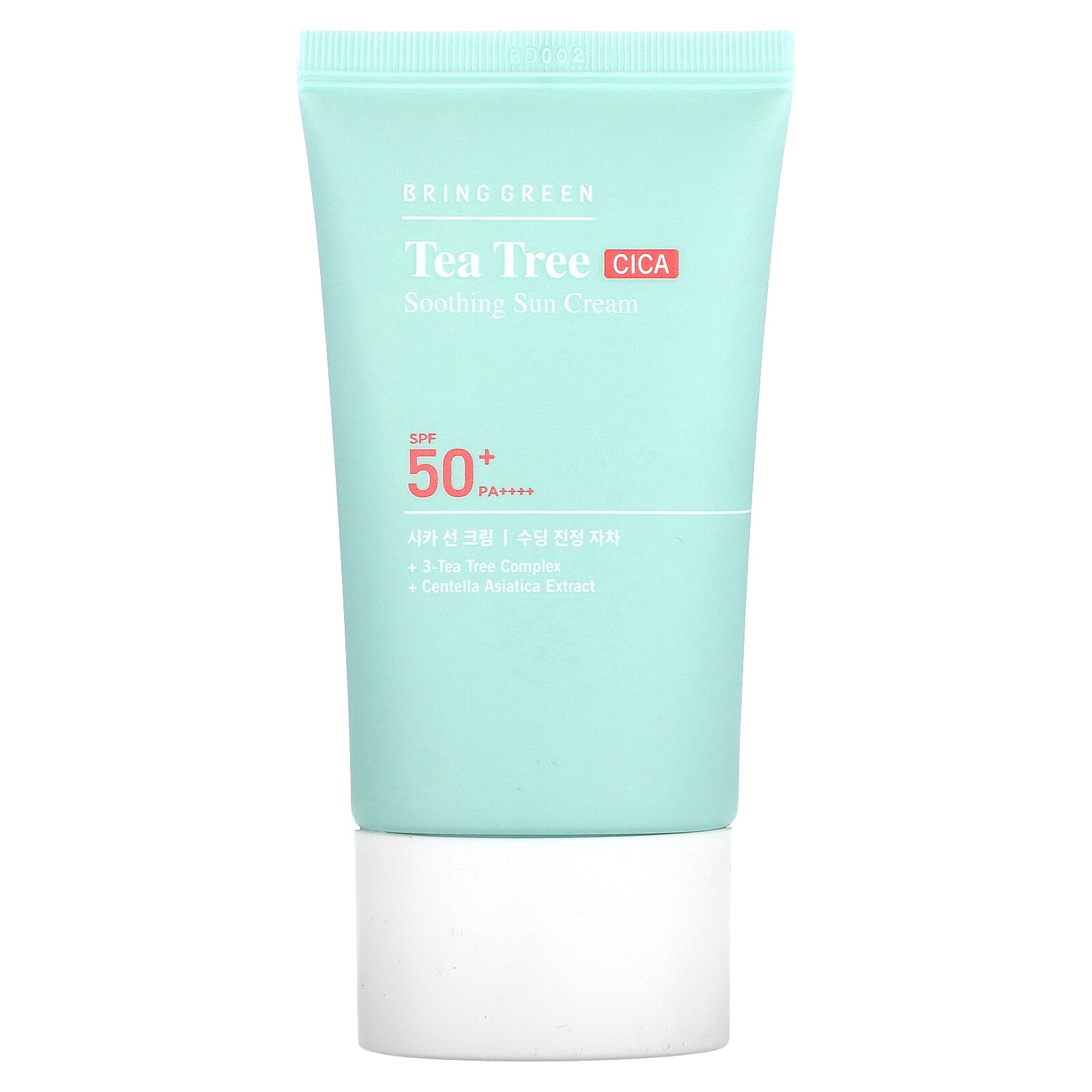 Успокаивающий солнцезащитный крем Tea Tree CICA, SPF 50+ PA++++, 50 мл (1,69 жидк. унции)