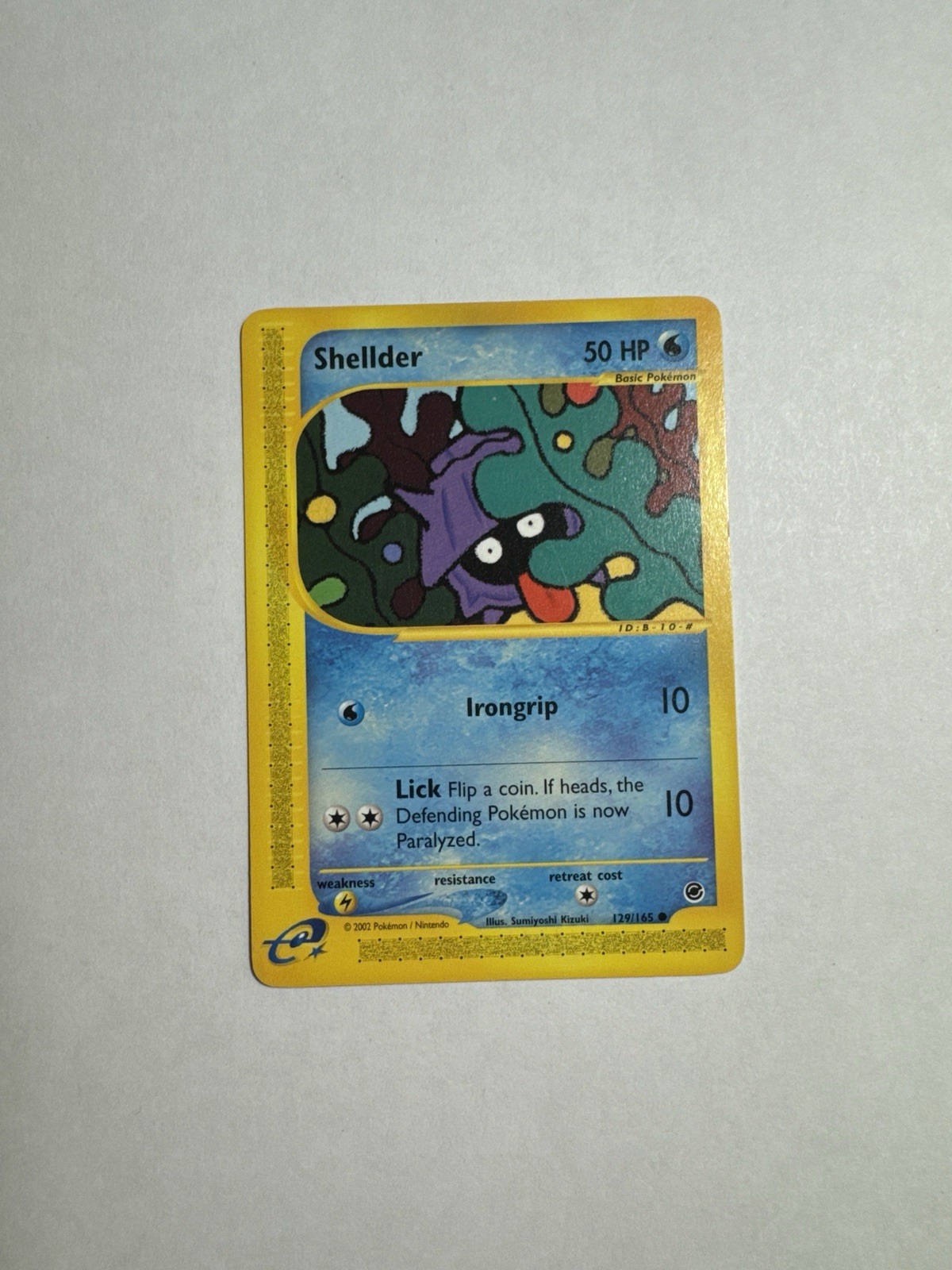 Shellder 129/165 2002 Expedition Pokemon Card TCG WOTC Vintage Nintendo - NM