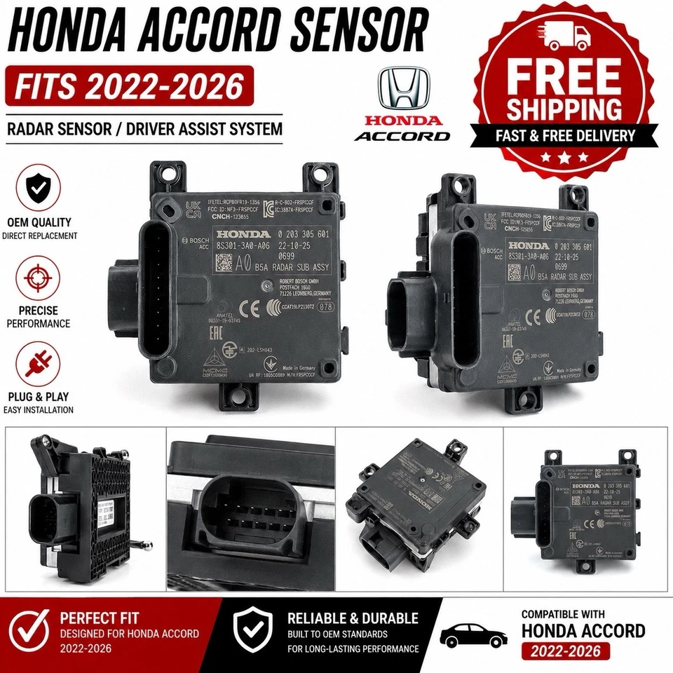 Honda Accord Front Cruise Control Sensor 2023-26 New Model - Image 1 of 1