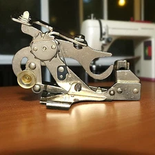 Greist Ruffler Presser Foot Sewing Machine Attachment Pat.2593519