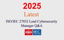 ISO/IEC 27032 Lead Cybersecurity Manager Q A GUARANTEED 1 month update 