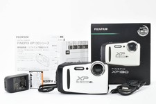 Working FUJIFILM FINEPIX XP130 White with charger, battery, and box No.1004