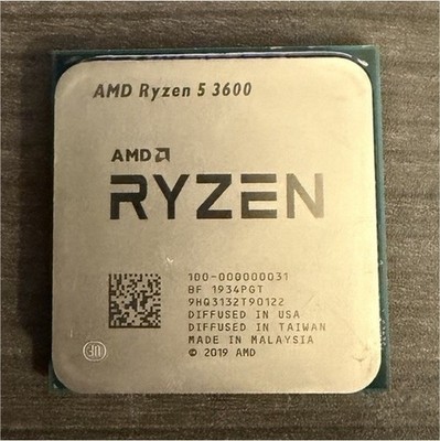 AMD Ryzen 5 3600 CPU Processor Socket AM4 100-000000031 9HG3132DT9012