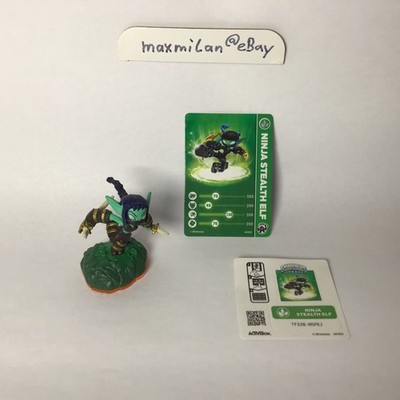 NINJA STEALTH ELF Skylanders Figure + Card Rare VGC - Bundle me!