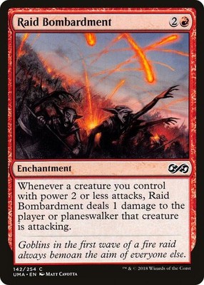 Raid Bombardment 142 C Ultimate Masters Magic: The Gathering NM/M