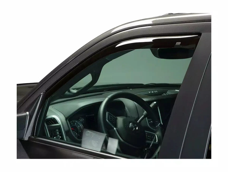 EGR Slimline In-Channel Window Visors Fits Dodge Ram 1500 2002-2008 Quad Cab Foto 4 de 4