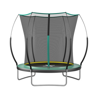 6FT Springfree No Gap Trampoline with Safety Net - Green