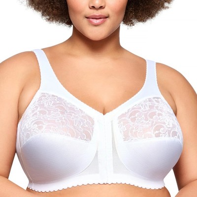 Glamorise Magic Lift Frontverschluss BH 1200 weiß Größe 42C - b1