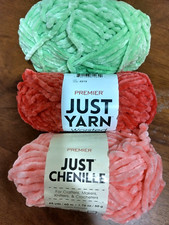 Premier Just Chenille Yarn 3 Skeins