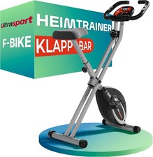 Ultrasport Heimtrainer Fahrrad Klappbar - Hometrainer Fahrrad - Indoor Bike
